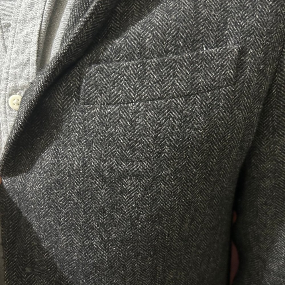 UNIQLO Herringbone Comfort Blazer